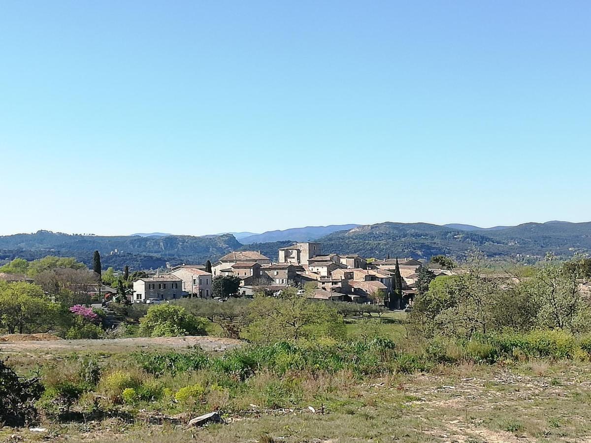 Charmant Chalet Pour 2 Personnes Spa Prive Massillargues-Attuech Exterior foto